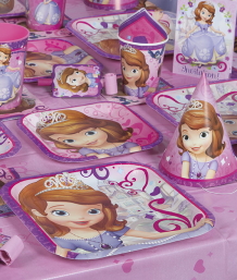 Sofia the First Party Supplies, Balloons, Decorations & Packs